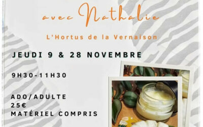 Ateliers de novembre du Perroquet Zébré