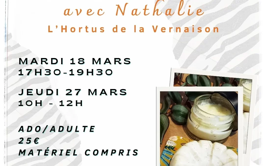 Ateliers de mars du Perroquet Zébré